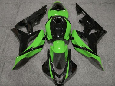 Nero Lucido & Verde 07-08 Honda CBR600RR Carena