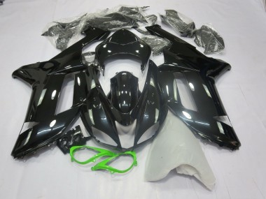 Nero Lucido Verde 07-08 Kawasaki ZX6R Carena