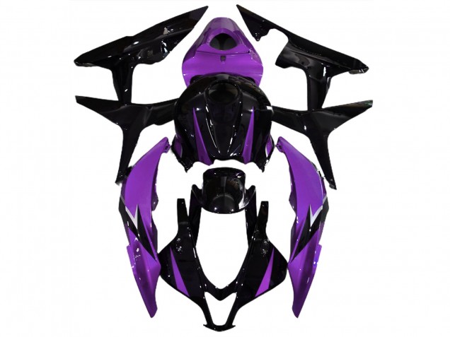 Nero Lucido & Viola 07-08 Honda CBR600RR Carena
