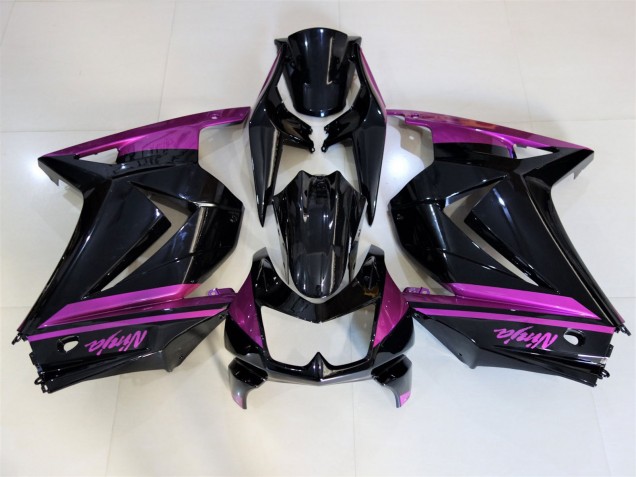 Nero Lucido & Viola 08-12 Kawasaki Ninja 250 Carena