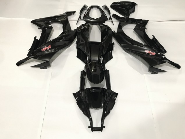 Nero Metallizzato 09-12 Kawasaki ZX6R Carena