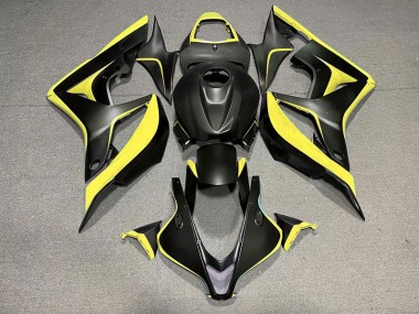 Nero Opaco & Giallo 07-08 Honda CBR600RR Carena