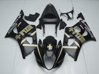 Nero Opaco Rizla 03-04 Suzuki GSXR 1000 Carena
