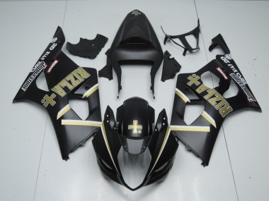Nero Opaco Rizla 03-04 Suzuki GSXR 1000 Carena