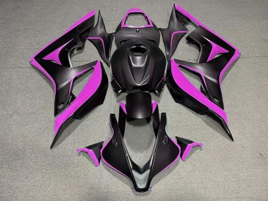 Nero Opaco & Rosa 07-08 Honda CBR600RR Carena