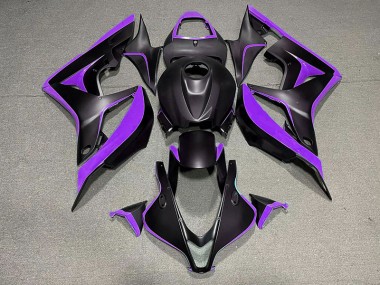 Nero Opaco & Viola 07-08 Honda CBR600RR Carena