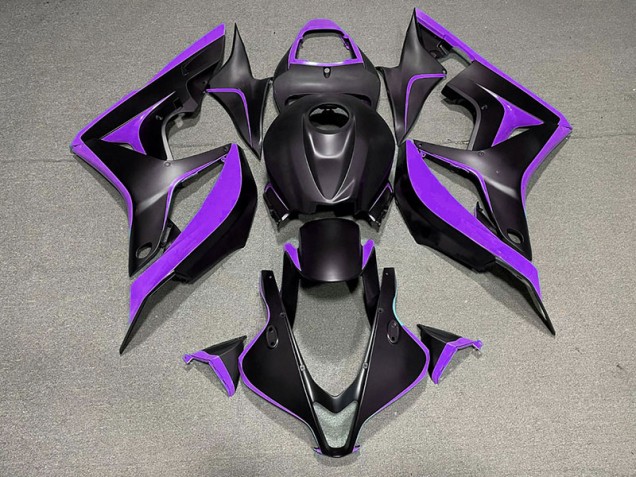 Nero Opaco & Viola 07-08 Honda CBR600RR Carena