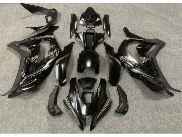 Nero Satinato & Grigio 16-19 Kawasaki ZX10R Carena