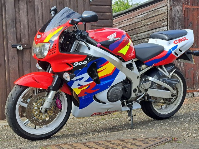 Migliori Carena Moto Honda CBR900RR 893 1996-1997 - Bianco Rosso Blu Giallo
