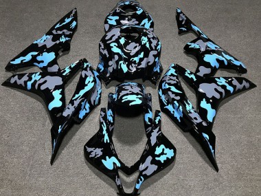 Personalizzato Camo Blu 07-08 Honda CBR600RR Carena