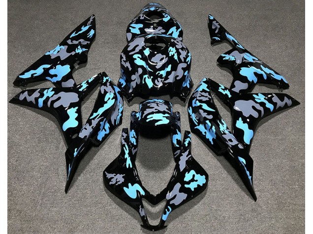 Personalizzato Camo Blu 07-08 Honda CBR600RR Carena