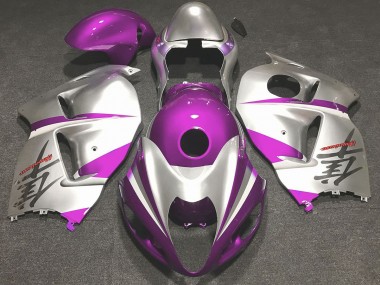 Rosa Lucido & Argento 97-07 Suzuki GSXR 1300 Carena