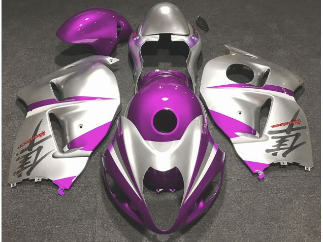 Rosa Lucido & Argento 97-07 Suzuki GSXR 1300 Carena
