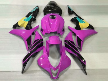 Rosa & Verde Acqua Toro 07-08 Honda CBR600RR Carena