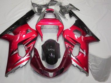 Rosso & Argento 01-03 Suzuki GSXR 600-750 Carena