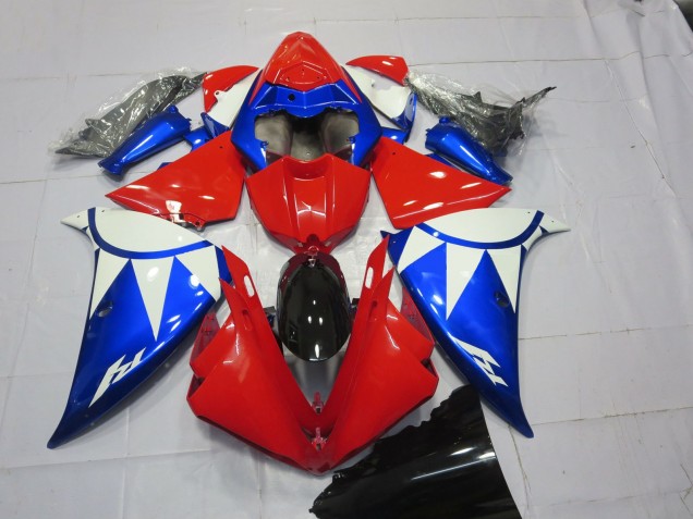 Rosso Bianco Blu 12-14 Yamaha R1 Carena
