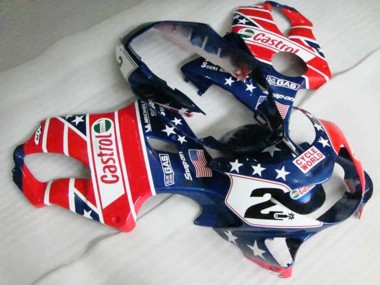 Rosso Castrol 99-00 Honda CBR600 F4 Carena