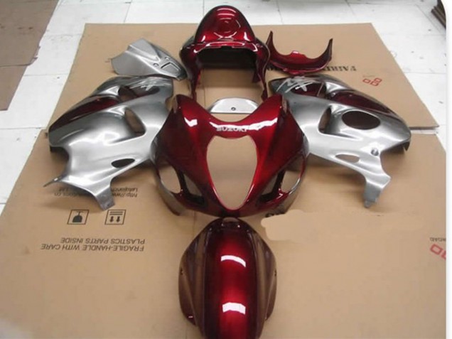 Rosso D Argento 97-07 Suzuki GSXR 1300 Carena