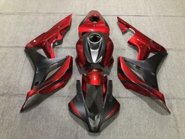 Rosso Intenso & Nero Opaco 07-08 Honda CBR600RR Carena