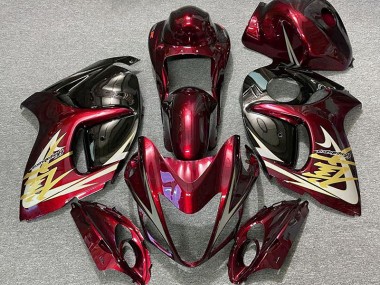 Rosso Intenso & Oro 08-20 Suzuki GSXR 1300 Carena