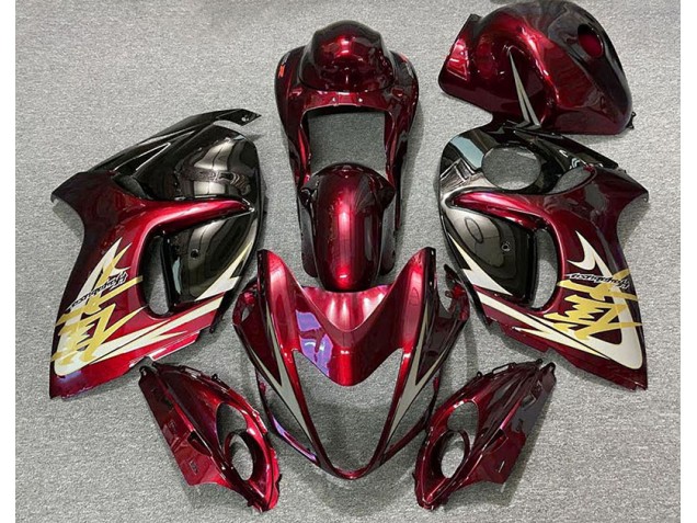 Rosso Intenso & Oro 08-20 Suzuki GSXR 1300 Carena