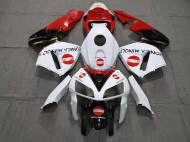 Rosso Konica Minolta 05-06 Honda CBR600RR Carena