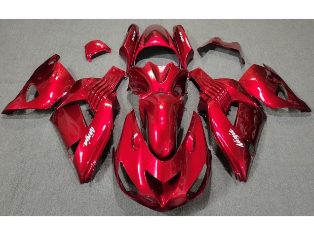 Rosso Lucido 06-11 Kawasaki ZX14R Carena