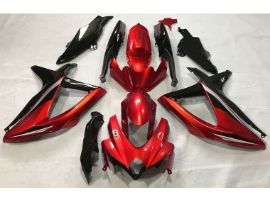 Rosso Lucido 08-10 Suzuki GSXR 600-750 Carena