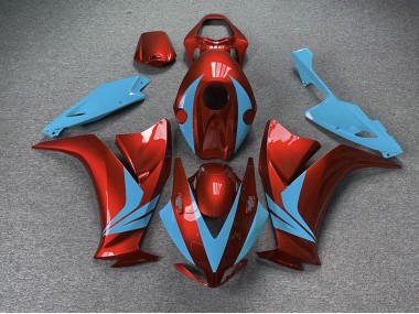 Rosso Lucido & Azzurro 12-16 Honda CBR1000RR Carena