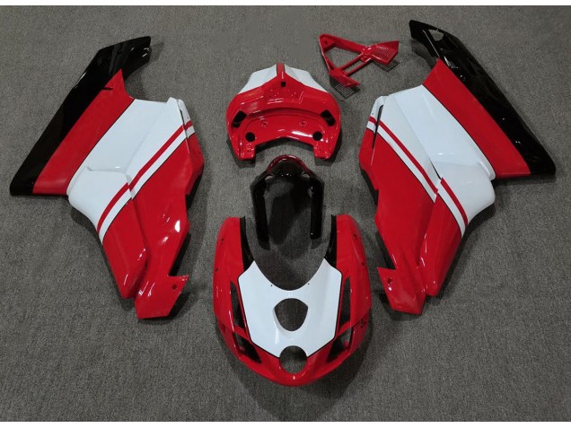 Rosso Lucido & Bianco 03-04 Ducati 749 999 Carena