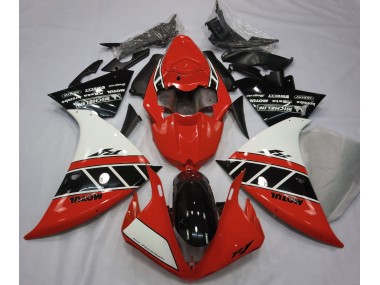 Rosso Lucido Bianco & Nero 12-14 Yamaha R1 Carena