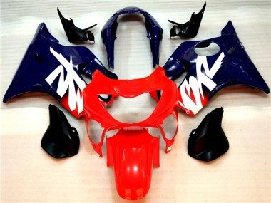 Rosso Lucido & Blu 99-00 Honda CBR600 F4 Carena