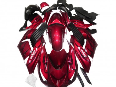 Rosso Lucido & Fiamma 06-11 Kawasaki ZX14R Carena