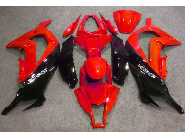 Rosso Lucido & Nero 16-19 Kawasaki ZX10R Carena