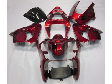 Rosso Metallizzato 00-02 Kawasaki ZX6R Carena
