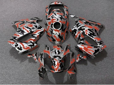 Rosso Mimetico 02-12 Honda VFR800 Carena
