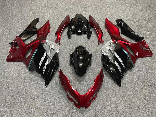 Rosso & Nero 18-23 Kawasaki Ninja 400 Carena