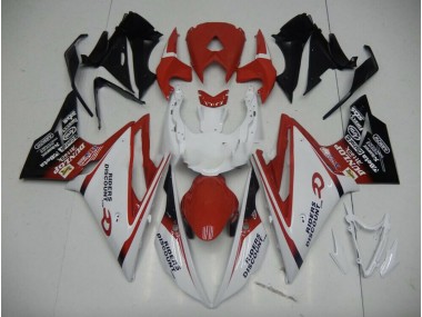 Rosso Nero Dissolvenza 13-16 Triumph Daytona 675 Carena