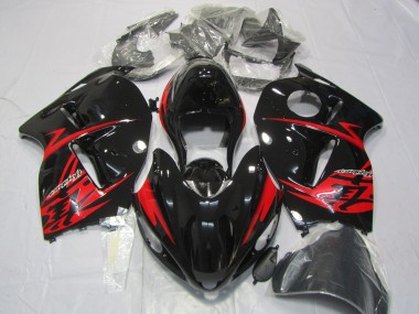 Rosso & Nero Lucido 97-07 Suzuki GSXR 1300 Carena