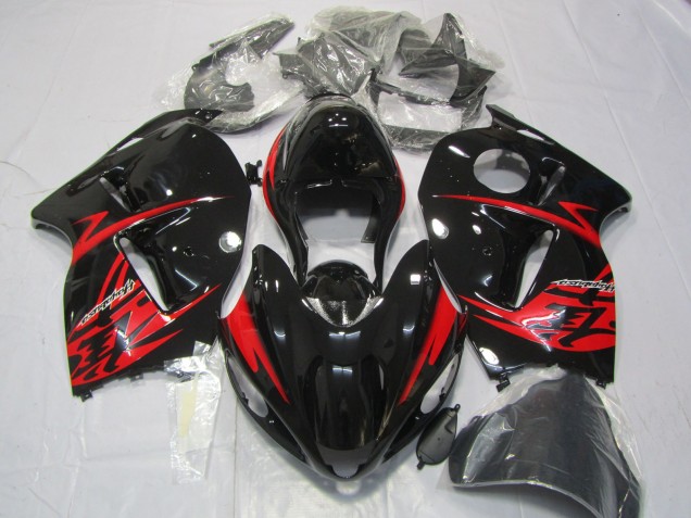 Rosso & Nero Lucido 97-07 Suzuki GSXR 1300 Carena