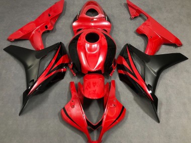 Rosso Perla & Nero 07-08 Honda CBR600RR Carena
