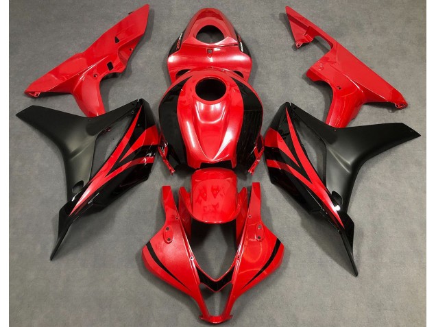 Rosso Perla & Nero 07-08 Honda CBR600RR Carena