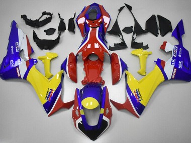 Rouge Bleu Et Jaune HRC 17-23 Honda CBR1000RR Carena
