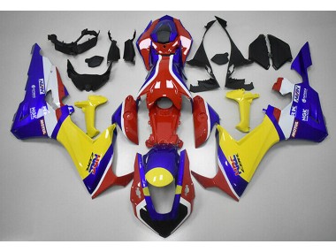 Rouge Bleu Et Jaune HRC 17-23 Honda CBR1000RR Carena