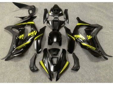 Satinato Nero & Giallo 16-19 Kawasaki ZX10R Carena