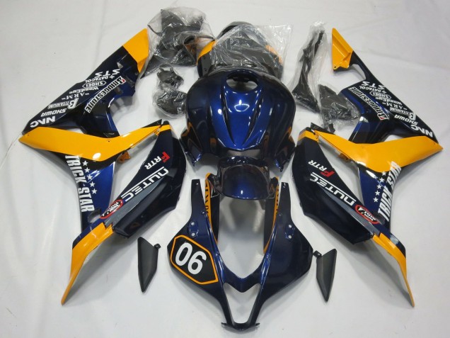 Speciale Blu Intenso & Giallo 07-08 Honda CBR600RR Carena