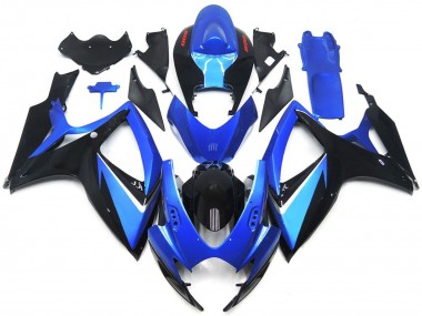 Speciale Blu & Nero 06-07 Suzuki GSXR 600-750 Carena