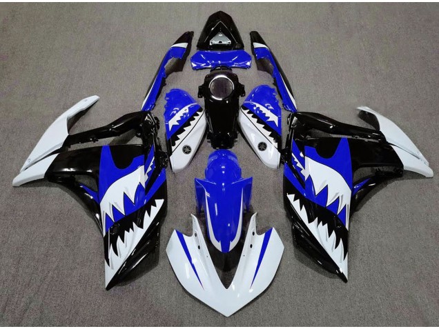 Squalo Bianco & Blu 15-18 Yamaha R3 Carena