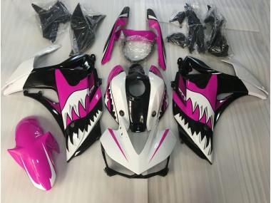 Squalo Rosa & Bianco 15-18 Yamaha R3 Carena