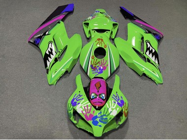 Squalo Verde & Viola 04-05 Honda CBR1000RR Carena